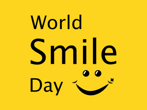 世界微笑日鼓励微笑、欢笑和幸福，共创光明的明天。在全球病媒示意图模版上传播喜悦与积极向上.图片